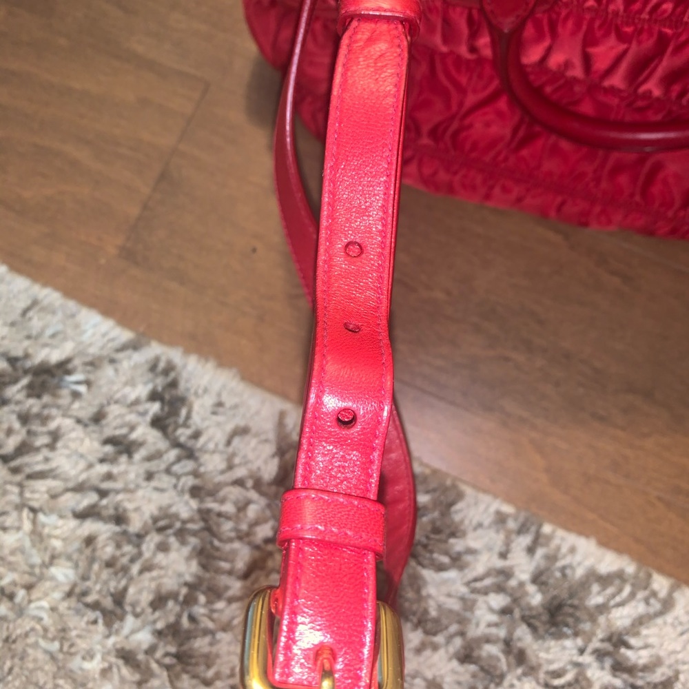 Prada Red Gauffre - Picture 11 of 12